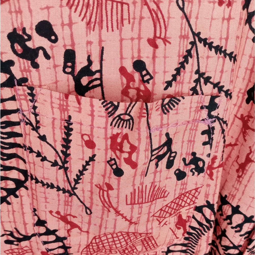 Rajasthani Hand Block Printed Eco-Friendly Blouse - L - Picture 4 of 8
